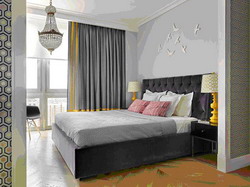 панорамное остекление в спальне, источник фото houzz.ru
